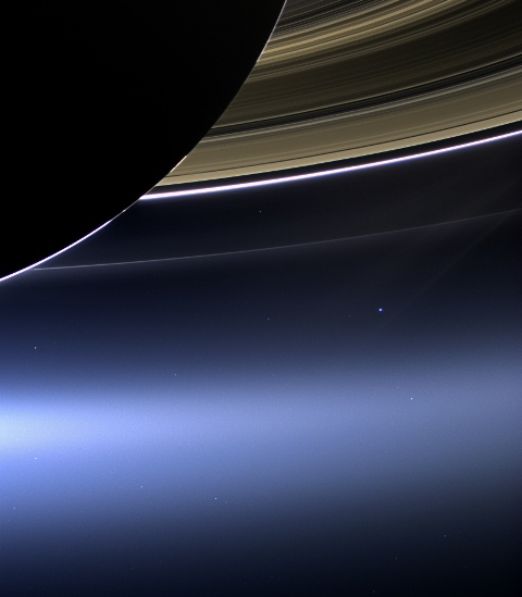 Saturnus ja Maa